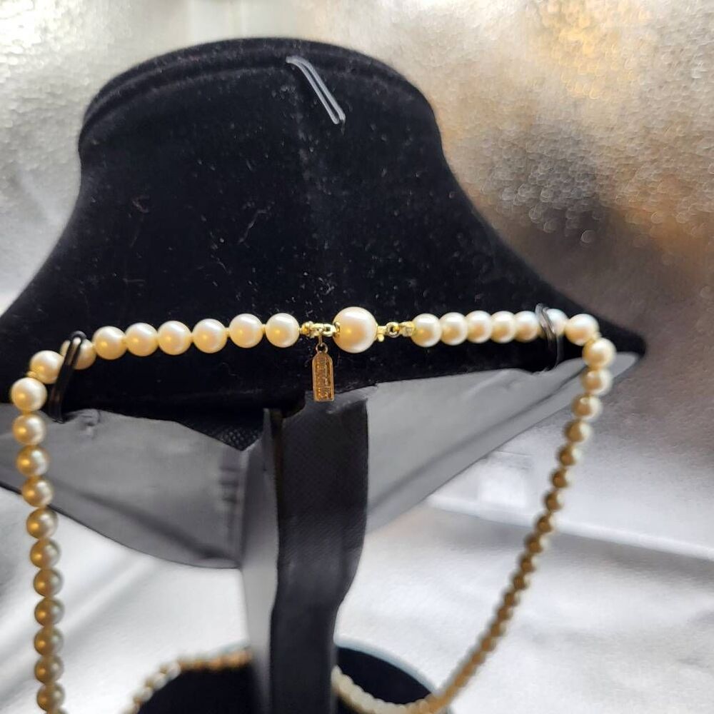 Gorgeous Vintage Marvella Genuine Pearl Necklace